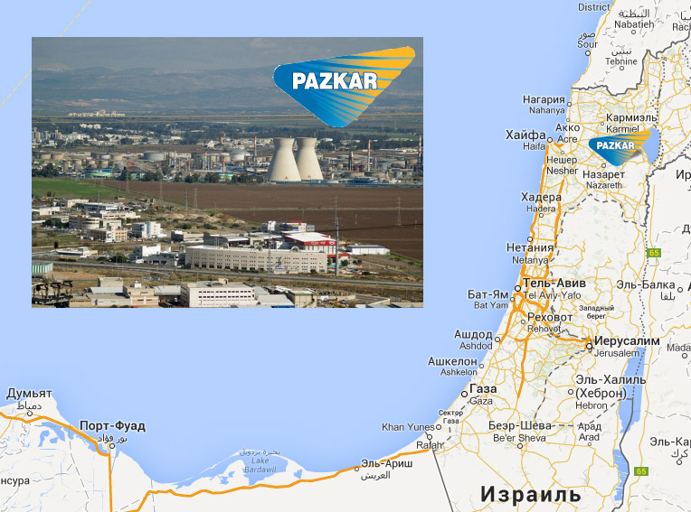 Производство гидроизоляционных материалов на заводе Pazkar в Израиле
